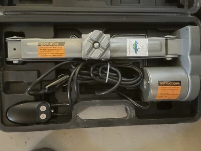 Gato de tijera para coche eléctrico EJ212 12 V/15A 1 tonelada 5"-14" rango (¡usado probado!) Foto 1 de 4