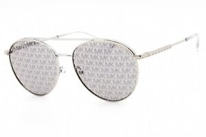 MICHAEL KORS MK1138-1153R0-58  Sunglasses Size 58mm 145mm 16mm silver Women NEW