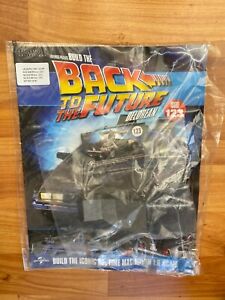 1:8 SCALE EAGLEMOSS BACK TO THE FUTURE BUILD YOUR OWN DELOREAN ISSUE 123 + PIECE