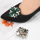 Shiny Crystal Detachable Shoes Clips Women High Heel Wedding Bride Shoes Buckle