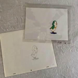 Vintage Animalympics Bruce Kwakamodo Animation Cel Original Production - Picture 1 of 2