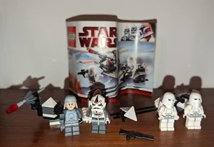 Lego 8084 Star Wars SNOWTROOPER BATTLE PACK 100% Complete Set W/ Manual - Picture 1 of 2