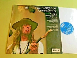 THE WORLD OF JOHN MAYALL VOL. 2 LP DECCA SPAI 138 UK IMPORT VINYL italy rare! - Picture 1 of 2
