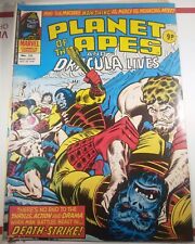 💥 PLANET OF THE APES AND DRACULA LIVES #105 MARVEL UK MAN-THING CAPTAIN BRITAIN