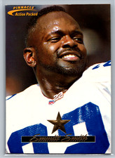 Emmitt Smith 1996 Pinnacle Action Packed Base Set Card #1 Dallas Cowboys