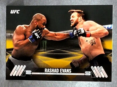 2017 Topps UFC Knockout Gold #21 Rashad Evans 1/1 - Image 1 of 2