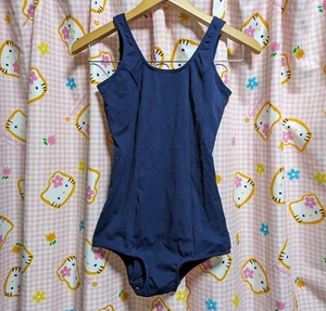 135 ^_^Japanese SchoolGirl Swimsuit. Navy. Excellent～Perfect! M, Length 65cm - Picture 1 of 8