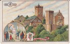 die wartburg AECHT FRANCK Sammelbild antik rarität 110 jahre alt