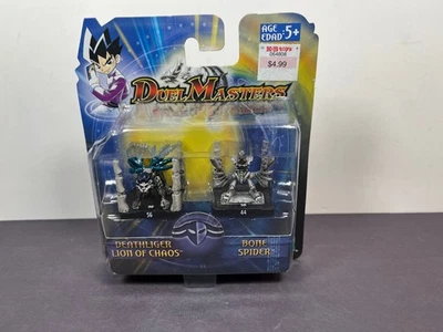 Duel Masters DEATHLIGER LION OF CHAOS BONE SPIDER Figure Set 2003 Hasbro - Imagem 1 de 4