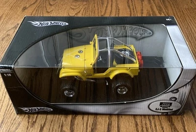 1/18 Hot Wheels Jeep CJ-5 Custom Modified Limited Edition US Seller Rare! 927989 - Image 1 of 4