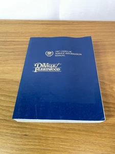 1987 Cadillac DeVille Fleetwood Shop Manual Repair Service - Picture 1 of 10