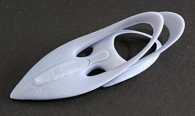1/2500 scale Orville Exploratory class Starship 3d printed resin model - Image 1 of 4