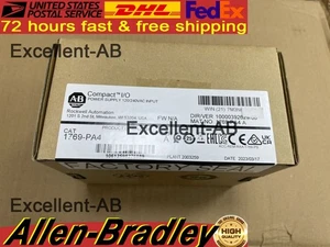 Módulo de fuente de alimentación CompactLogix AB 1769-PA4 ABSER A EE. UU. NUEVO sellado - Imagen 1 de 4