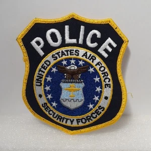 United States Air Force Security Forces Shoulder Patch USAF Airplane Logo LQQK - Picture 1 of 6