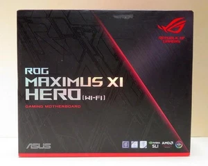ASUS ROG Maximus X1 Hero Wi-Fi LGA1151 ATX Motherboard Intel Z390 Chipset DDR4 - Picture 1 of 16