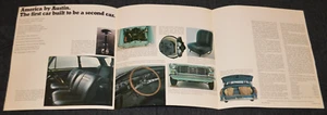 1968 AUSTIN AMERICA / MG 1300 ORIGINAL VINTAGE DEALER FOLDOUT POSTER BROCHURE - Picture 1 of 3