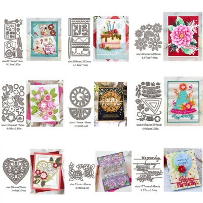 DIY Metal Cutting Dies Stencil Album Embossing Card Scrapbooking Paper Crafts