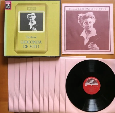 The Art Of Gioconda De Vito 11 LP Angel Japan NEAR MINT Box Set EAC 77350-60 - Image 1 of 4