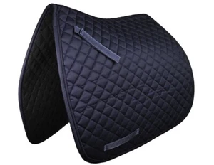 Gatsby English Saddle Pad Premium Dressage Cotton Quilted 709325 - Picture 1 of 5