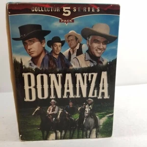 Bonanza Collector Series (VHS, 1998, 5-Tape Set, 5 Pack Video) - Picture 1 of 6
