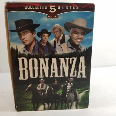 Bonanza Collector Series (VHS, 1998, 5-Tape Set, 5 Pack Video) - Image 1 of 4