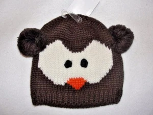 Girls Penguin Knit Winter Hat - Size 4-6X - New with Tags - Picture 1 of 1
