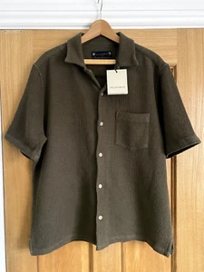 NEW ALLSAINTS HELSTON RELAXED FIT SHIRT, SIZE M - Picture 1 of 7