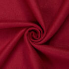 Tissu de revêtement en laine brossée polyester doux 58" de large 15 couleurs dans la cour