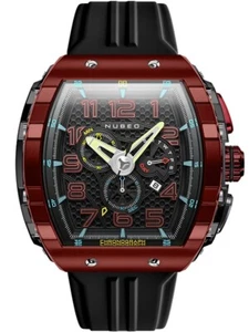 Nubeo NB-6088-03 Herrenuhr Magellan Retrograde Chronograph 49mm 5ATM - Bild 1 von 6