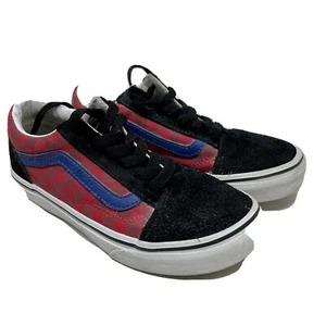 Vans OTW Rally Old Skool Shoes Kids Size 2 Red Blue Skate - Picture 1 of 7