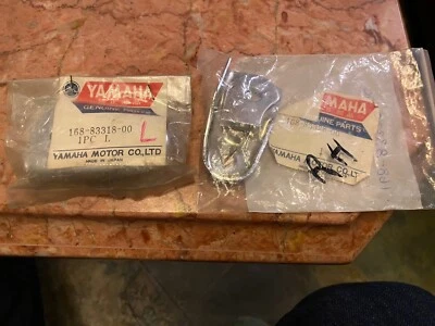 Yamaha a  PAIR YR1 YR2 YR2C YM1 YM2 YDS3 DS3 YDS5 Rear Indicator Mounts Brackets - Image 1 of 2