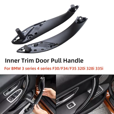 Front Left & Right Inner Trim Door Pull Handle For 2013-2015 BMW 320i 328i 335i — 第 1/4 张图片