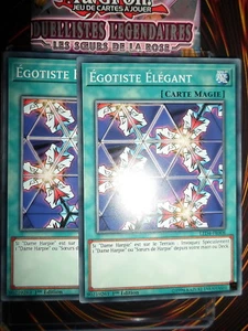 YU-GI-OH! COM PLAYSET (LOT DE 2) EGOTISTE ELEGANT LED4-FR008 NEUF FRANCAIS ED 1 - Picture 1 of 1
