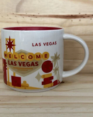 STARBUCKS Coffee Mug Las Vegas You Are Here Collection Mug 2015  14 Oz - Image 1 of 4