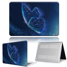 Butterfly Laptop Shell Case Cover For MacBook Air Pro Retina 11 12 13 14 15 16''