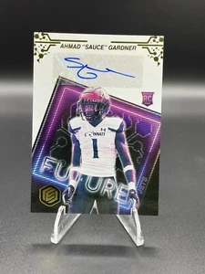 Ahmad Sauce Gardner 2022 Panini Elements Future Signs RC AUTO #FS-AG Jets /199 - Picture 1 of 2