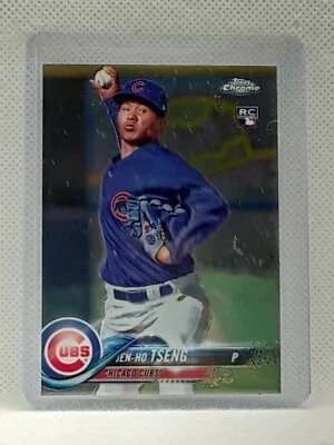 Jen-Ho Tseng 2018 Topps Chrome Baseball - #101 RC - Chicago Cubs - Image 1 of 2