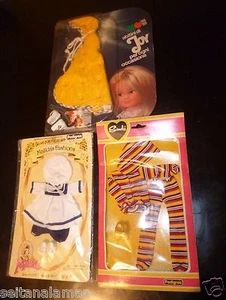 LOTE RARO DE TRAJES DE MUÑECAS DE COLECCIÓN - JOY- PEDIGRÍ SINDY - MATILDA - DE LOS AÑOS 70 - Imagen 1 de 8