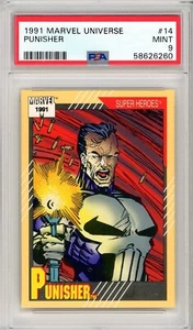 1991 Marvel Universe #14 Punisher PSA 9 - Picture 1 of 2