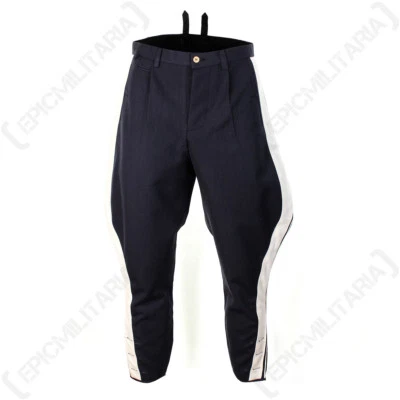 WW2 Alemán Luftwaffe General M35 Pantalones - Britches Caqui Ejército - Imagen 1 de 4