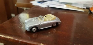 WELLY 1/60 PORSCHE 356B CABRIO ARGENTO VERY GOOD - Foto 1 di 4