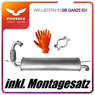 für Renault Twingo III 1.0 SCe (ab 2014) Auspuff Endschalldämpfer
