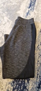 Puma Joggers Womens Size 10 Black Dark Grey Marl - Picture 1 of 5