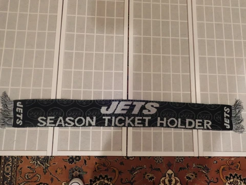 New York Jets Season Ticket Holder Scarf NFL Cover