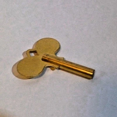 Early Chelsea Batwing Reproduction Clock Key for Ships Clock Movements #5 - Image 1 of 2