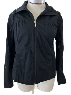 Studio Works куртка размер PM petite med черный полный молнии 2 кармана длинным рукавом - Изображение 1 из 4