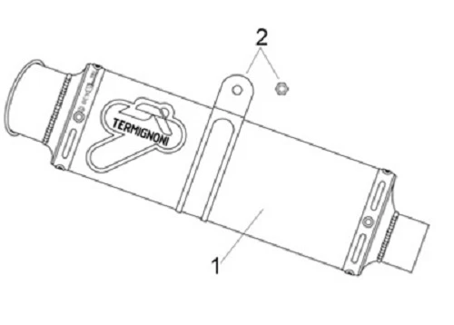 Terminal de Drenaje Termignoni Yamaha R6 06-11 Ronda Inoxidable Camiseta Carbono - Imagen 1 de 1