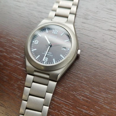 Citizen Junction Eco Drive Titanium Solar Watch Lightweight Titanium - Image 1 of 4