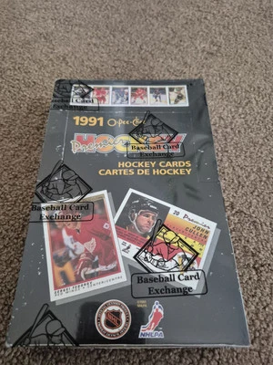 1990-91 O-Pee-Chee OPC Premier Hockey Box - BBCE Wrapped - Listing Is For 1 Box.