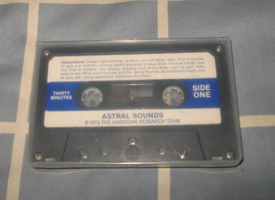 Rare 1973 Cassette ASTRAL SOUNDS The American Research Team Meditation Hypnosis - Image 1 of 2